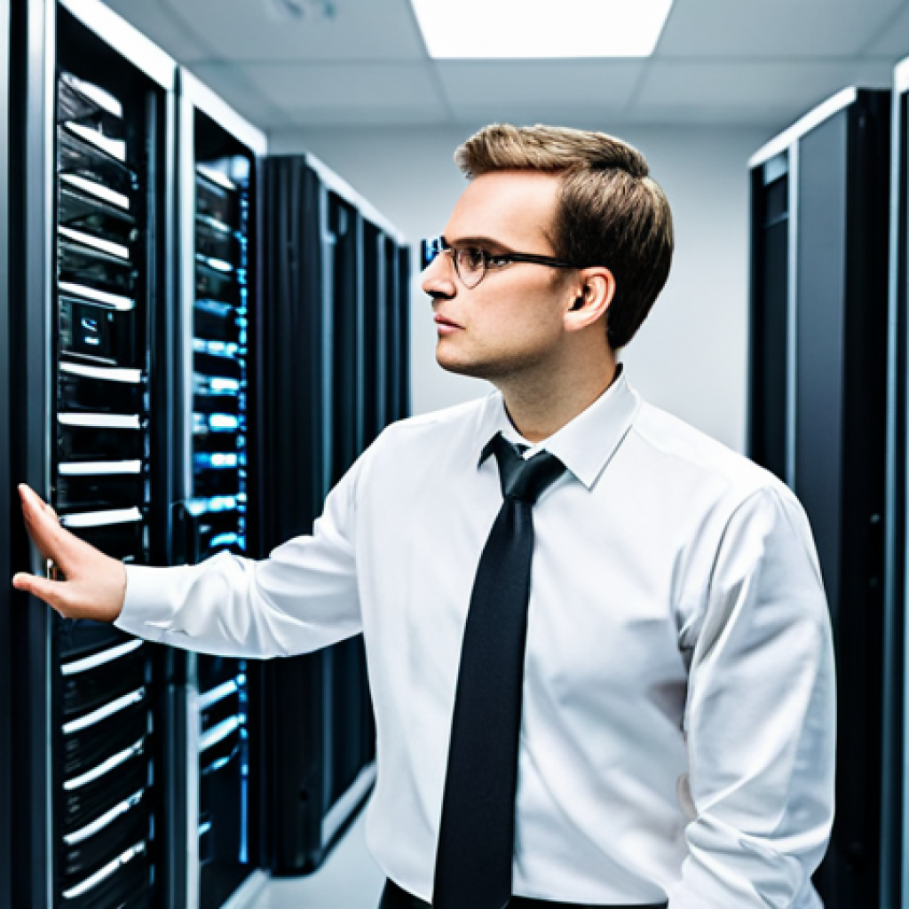 리눅스 자격증과 컨테이너 관리 기술의 연계성 - **

"A system administrator, fully clothed in professional attire, managing a Linux server farm in a...