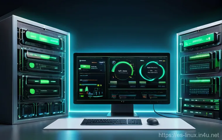 리눅스 실무에서 자주 사용하는 명령어와 스크립트 - **Prompt:** A young, focused hacker, wearing a casual but stylish tech hoodie and glasses, stands in...